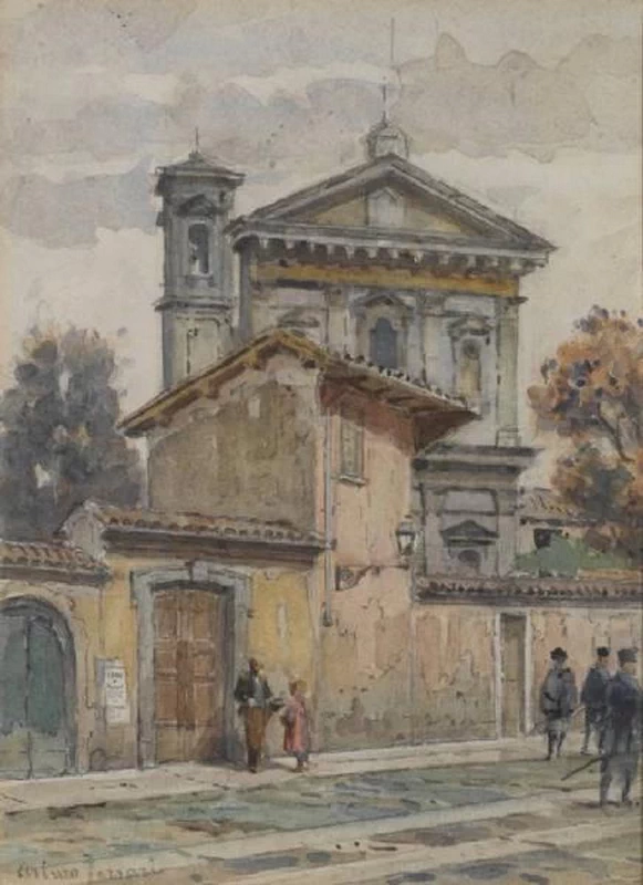 Chiesa di S. Caterina in via S. Barnaba a Milano, 1890 - 1910, Civiche Raccolte Storiche. Museo di Milano